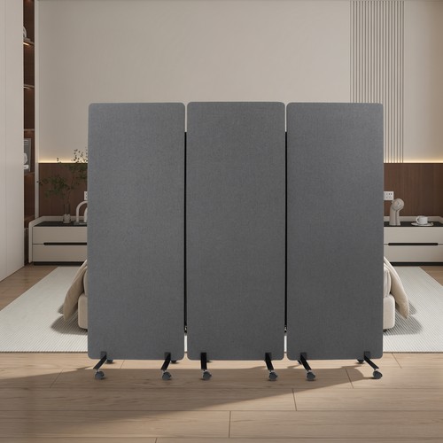 Panel room divider office - 3-panel,