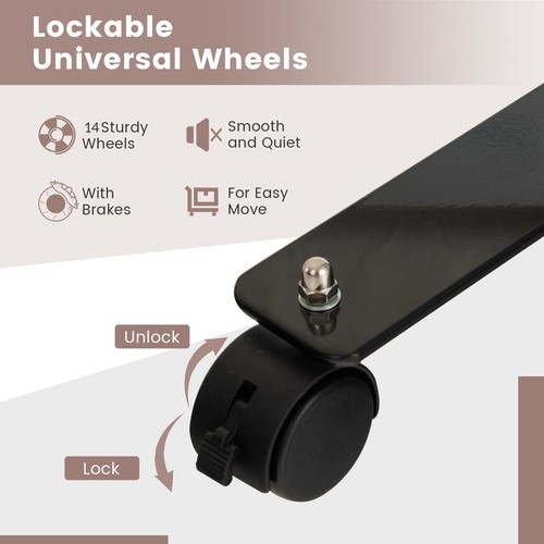 Wheels rolling privacy - wheels, screens