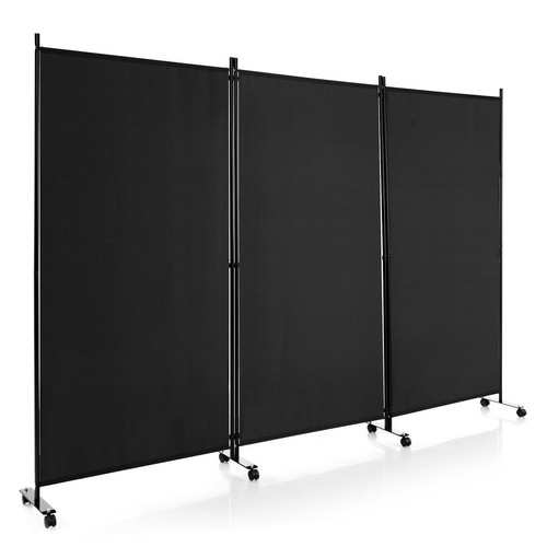 Panel room divider wheels - panel,