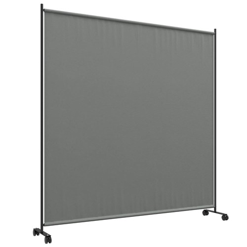 Garden screen with - screen, wheels,