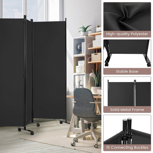 Panel room divider wheels - divider,