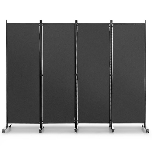 Panel room divider - panel, wheels